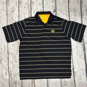 Buck Hill Falls PA Mens Golf Polo Tennis Athletic Summer Sports Black Shirt
